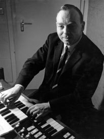 HH an der Orgel, ca. 1967